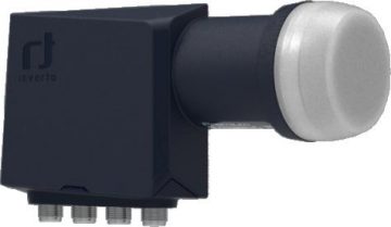 Inverto Quattro Premium universālais 40mm PLL LNB pārveidotājsInverto Quattro Premium universālais 40mm PLL LNB pārveidotājs