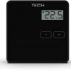 Kahe olekuga juhtmega ruumikontroller Must ST-294v1 Tech kontroller