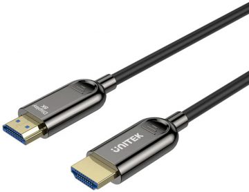 Unitek HDMI 2.1 AOC 8K 120Hz 30 m optiline kaabel Unitek HDMI 2.1 AOC 8K 120 Hz 30 m optiline kaabel