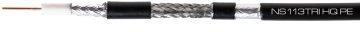 NS113TRI HQ PE концентрический провод черный 300 м
