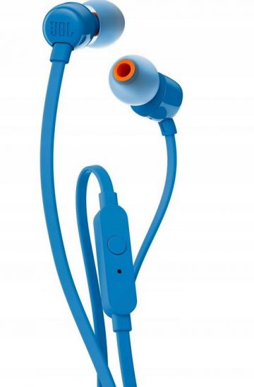 Проводные наушники JBL Tune 110 синего цвета Проводные наушники JBL Tune 110 синего цвета