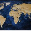 Natec World Deep Blue 800x400mm peles paliktnis
