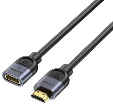 Unitek HDMI (M) – HDMI (F) pikendus 2.1, 8K 1,5 m Unitek HDMI (M) – HDMI (F) pikendus 2.1, 8K 1,5 m
