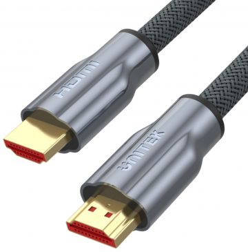 Плетеный кабель Unitek LUX HDMI 2.0 1M