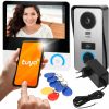 VIRONE VDP-67 FullHD VIDEODOMOFONS, RFID lasītājs, TUYA