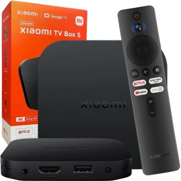 Xiaomi TV Box S 2 kartos medijos grotuvas