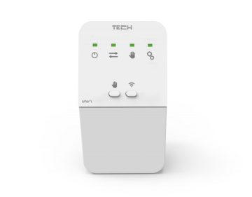 Bezvadu izpildmehānisma modulis balts MW-1-230V Tech Controls Bezvadu izpildmehānisma modulis balts MW-1-230V Tech Controls