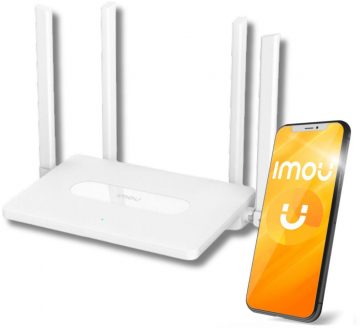 Imou HR12F divjoslu AC1200 Wi-Fi maršrutētājs Imou HR12F divjoslu AC1200 Wi-Fi maršrutētājs