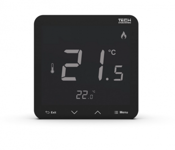 Беспроводной контроллер аккумуляторной комнаты, черный R-8PB PLUS Tech Controls