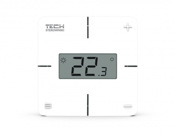 Bezvadu mehāniskās telpas bezvadu kontrolieris balts R-8X Tech Controls Bezvadu mehāniskās telpas bezvadu kontrolieris balts R-8X Tech Controls