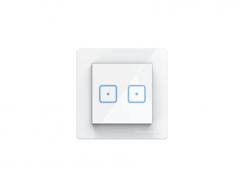 Bezvadu divpolu slēdzis melns WS-02 Tech Controls Bezvadu divpolu slēdzis melns WS-02 Tech Controls