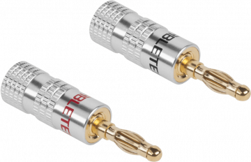 HQ audio Cabletech vītā banānu skaļruņu savienotājs