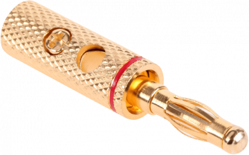 Zelta Cabletech banānu skaļruņu savienotājsZelta Cabletech banānu skaļruņu savienotājs