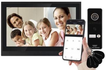 Video durvju ieejas sistēma REVIZOOM RM-T402HD BLACK/RC-411HD-C Video durvju ieejas sistēma REVIZOOM RM-T402HD BLACK/RC-411HD-C