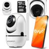 EasyCam iekštelpu WiFi PTZ kamera Tuya 4MP EC-4WD6IR + 64GB Goodram atmiņas karte EasyCam iekštelpu WiFi PTZ kamera Tuya 4MP EC-4WD6IR + 64GB Goodram atmiņas karte