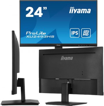 LED monitors IIYAMA XU2493HS-B6 24 collu IPS 100HZ 0,5ms SlimLED monitors IIYAMA XU2493HS-B6 24 collu IPS 100HZ 0,5ms Slim