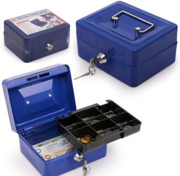 RED EAGLE BOX-150 metāla naudas kasteRED EAGLE BOX-150 metāla naudas kaste