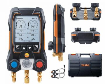 Elektroniskais vārsta gaismeklis Testo 550s komplekts Basic 0564 5501Elektroniskais vārsta gaismeklis Testo 550s komplekts Basic 0564 5501