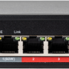 GETFORT POE SWITCH 4+1+SFP Gigabit Ethernet 65W