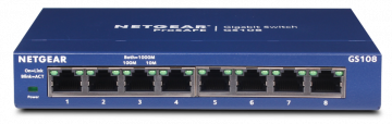 NETGEAR SLĒDZIS GS108GE