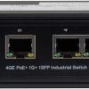 GETFORT INDUSTRIĀLAIS POE KOMUTATORS 4GE+1GE+1SFP (-40/80)