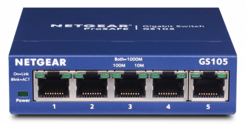 NETGEAR SLĒDZIS GS105GE