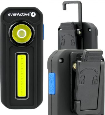 COB LED inspicēšanas darbnīcas lukturis everActive WL-300 300 lūmenu IPX4 ar magnētu