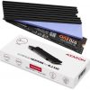 Кулер для SSD-накопителя Axagon CLR-M2L3 M.2 3 мм Кулер для SSD-накопителя Axagon CLR-M2L3 M.2 3 мм