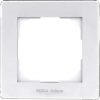 Одинарная рамка белого цвета FG-01 Tech Controls Одинарная рамка белого цвета FG-01 Tech Controls