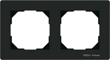 Dubultrāmis melns FG-02 Tech Controls Dubultrāmis melns FG-02 Tech Controls