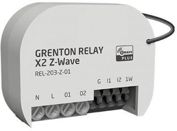 Модуль реле RELAYx2 Z-Wave Грентон