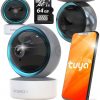 Внутренняя PTZ-камера EasyCam с Wi-Fi Tuya 4MP EC-4GD6IR + карта памяти Goodram 64 ГБ Внутренняя PTZ-камера EasyCam с Wi-Fi Tuya 4MP EC-4GD6IR + карта памяти Goodram 64 ГБ