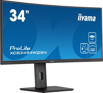 IIYAMA LED monitors XCB3494WQSN-B5 34 collu VA KVMIIYAMA LED monitors XCB3494WQSN-B5 34 collu VA KVM