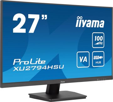 Светодиодные мониторы IIYAMA XU2794HSU-B6 27" VA 100 Гц 1 мс