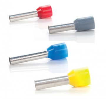 Izolēta uzmava 1.5mm2 DUI-1.5-10CR RED (100gab)Izolēta uzmava 1.5mm2 DUI-1.5-10CR RED (100gab)