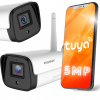 EasyCam IP āra kameras caurule WiFi IR 30m Tuya 5MP EC-5T2IR