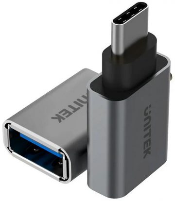 Unitek adapteris Y-A025CGY USB-C uz USB 3.1 OTGUnitek adapteris Y-A025CGY USB-C uz USB 3.1 OTG