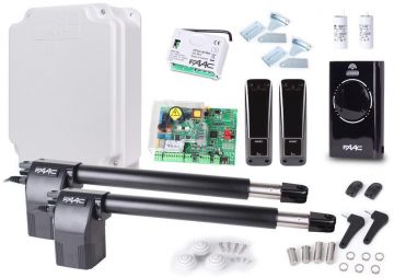 Komplekts Alfa Long - FAAC 414 10 m gariem divviru vārtiem