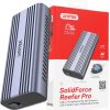 Unitek S1226A M.2 SSD PCIe/NVMe 40Gb/s datu pārraides ātruma cietā diska korpuss