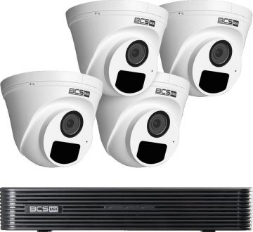 BCS BASIC IP CCTV komplekts BCS-B-IP2(SET)BCS BASIC IP CCTV komplekts BCS-B-IP2(SET)