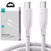 USB-C / USB-C Joyroom SA34-CC3 100cm 60W 5A PD pīts kabelis balts