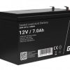 AGM VRLA 12V 7Ah žalias elementas
