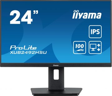 LED monitors IIYAMA XUB2492HSU-B6 24 collu IPS HDMI DP USB 0.4ms 100HzLED monitors IIYAMA XUB2492HSU-B6 24 collu IPS HDMI DP USB 0.4ms 100Hz