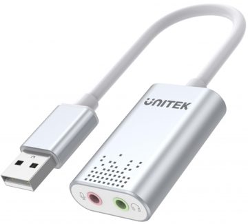 Unitek Y-247A USB stereohelikaartUnitek Y-247A USB stereohelikaart
