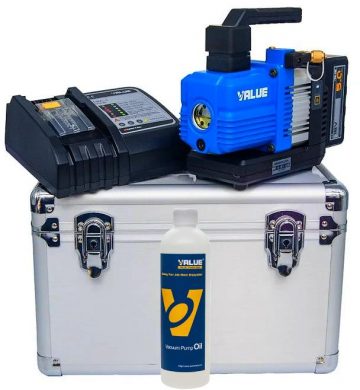 Value VRP-2DLi 56L uzlādējams vakuumsūknis