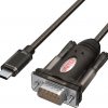 Unitek adapteris Y-1105K USB-C 1x RS-232