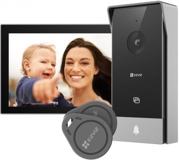 Ezviz HP5 Wi-Fi bezvadu videozvanītājsEzviz HP5 Wi-Fi bezvadu videozvanītājs
