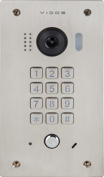 VIDOS DUO durvju stacija S1411DVIDOS DUO durvju stacija S1411D