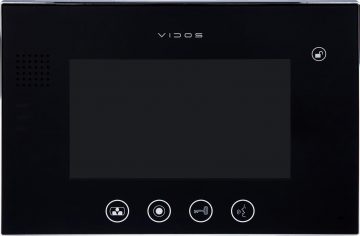 VIDOS video durvju ieejas monitors M670BVIDOS video durvju ieejas monitors M670B