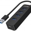 Unitek USB centrmezgls H1117A 4 porti USB-C uz USB 3.1 aktīvs 10W